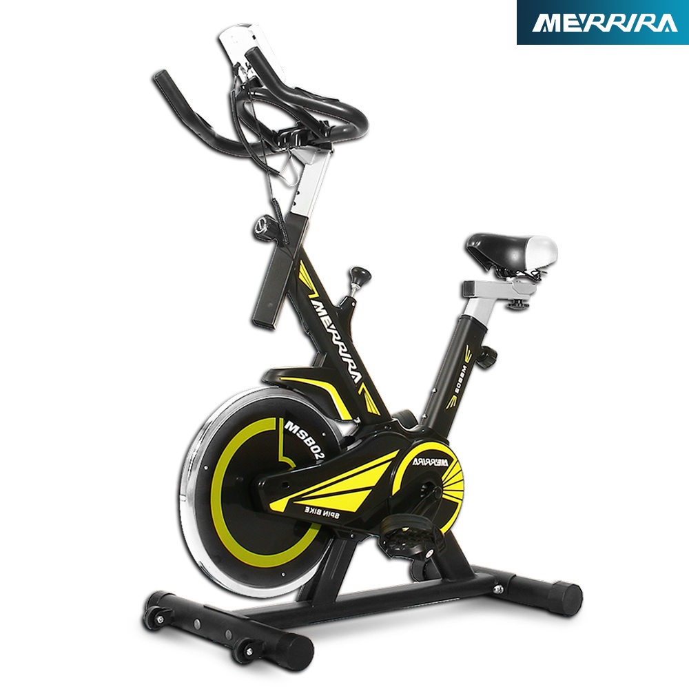 MERRIRA จักรยาน Spin Bike รุ่น Eagle MSB02 จักรยานออกกำลังกาย ระบบสายพาน เครื่องออกกำลังกายจักรยาน E