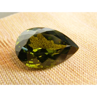 CZ คิวบิกเซอร์โคเนีย เพชรรัสเซีย Cubic Zirconia รูป.ทรงหยดน้ำ 79 กะรัต ( 1เม็ด)American diamond stone DROP SHAPE