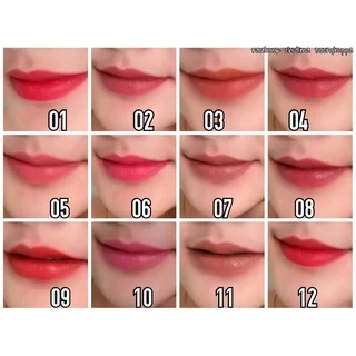 ลิปแมท ลิปมินิราบุราบุ ลิปราบุราบุ สีสวย ติดทน ทานได้ไม่หลุด