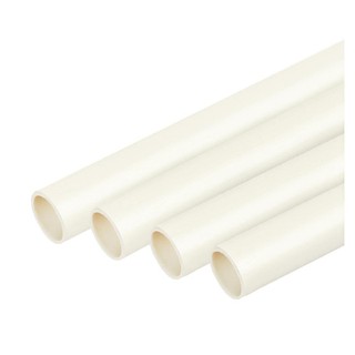 Straight pipe RIGID CONDUIT SCG PVC 20MM 2.92M WHITE BS Conduit, accessories Electrical work ท่อตรง ท่อร้อยสายไฟ PVC SCG