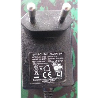 Switching Adapter หม้อแปลงอแดปเตอร์แปลงไฟ AC110 - 220 0.5 A - DC 12 V  0.8 -1A สินค้ารับประกัน ใช้ไม่ได้ ยินดีคืนเงินเต