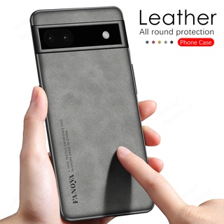 เคสโทรศัพท์หนังแกะ ซิลิโคนนิ่ม กันกระแทก หรูหรา สําหรับ Google Pixel 6a 6 a Funda Pixel6 Pixel6a Pixel 6 Pro