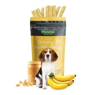 [12 ซอง] PRAMA Delicacy Snack พราม่า เดลิคาซี่ สแน็ค รสผลไม้ ขนมสำหรับสุนัข ขนาด 60 กรัม