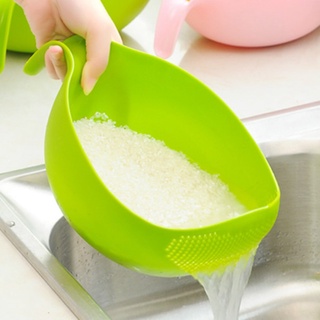 ตะกร้าพลาสติกสีเขียวสีชมพูสําหรับทําความสะอาดท่อระบายน้ํา Gadget