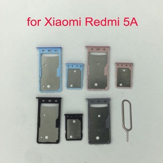 อะแดปเตอร์ถาดซิมการ์ด และถาดใส่การ์ด Micro SD แบบเปลี่ยน สําหรับ Xiaomi Redmi 5A Xiaomi 5A