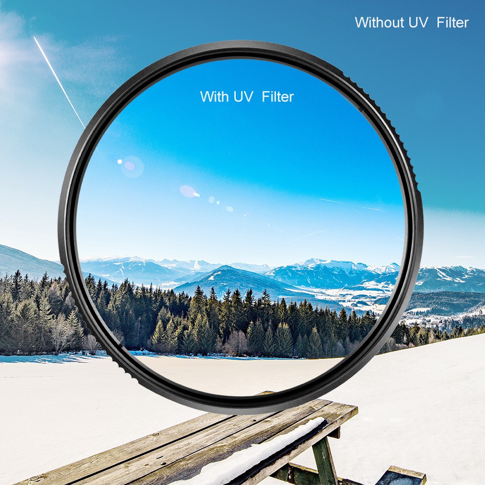 K&F Nano-X UV Filter ฟิลเตอร์เลนส์ป้องรอยขีดข่วนและละอองน้ำ ฟิลเตอร์ เลนส์ ฟิลเตอร์กล้อง