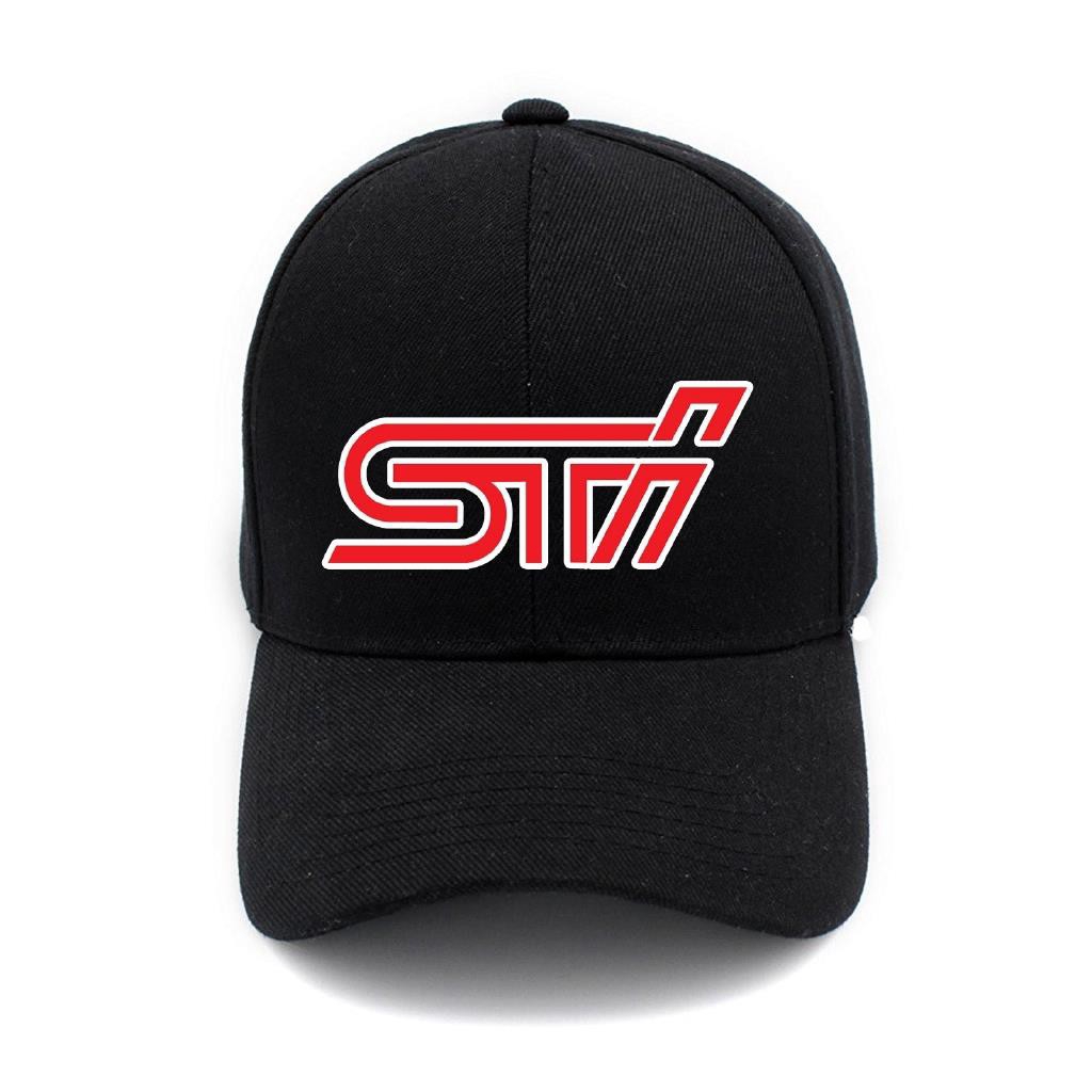 หมวกเบสบอลใหม่ Subaru Sti Car Auto Logo Sports Cap Outdoors Cap Baseball Cap