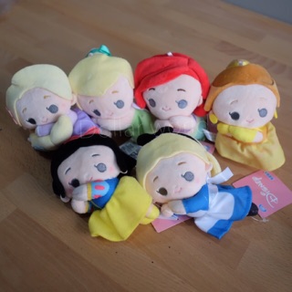 พวงกุญแจ เจ้าหญิง ดิสนีย์ ขนาด 5”และตุ๊กตาขนาด 12" (Disney princess cute stuff keyring 5” &amp; Plush doll 12")