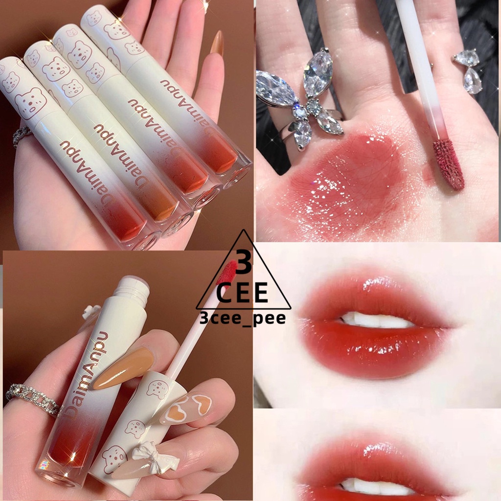3cee ถูก | ของแท้ ลิปจูบไม่หลุด สีชมพูสูด สีแดงเชอรี่ เนื้อทิ้นท์ ลิปสติก แบบกันน้ำ Lipstick # ติดทนนาน