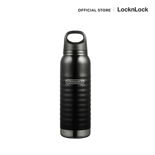 LocknLock แก้วเก็บอุณหภูมิ Wave Loop Tumbler ความจุ 620 ml. รุ่น LHC4162BLK