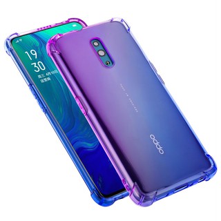 OPPO Reno / Reno 10 X Zoom Z เคสปกอ่อนสีรุ้งกันกระแทก