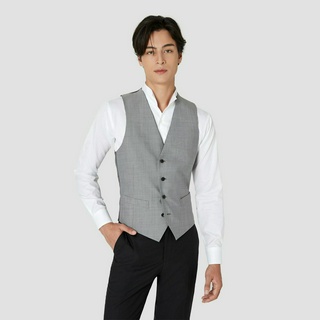 SUIT SELECT Reversable Vest (Black/Gray)