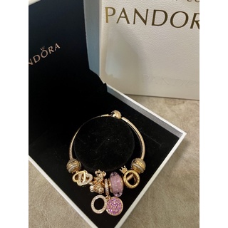 pandora charm rosegold แพนโดร่า ชาร์ม โรสโกลด์ แท้ 100%