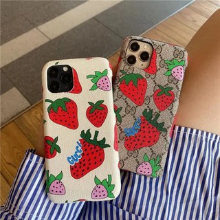 เคสโทรศัพท์มือถือ ลายสตรอเบอร์รี่น่ารัก แฟชั่น สําหรับ Samsung S23Ultra 22Ultra S22Plus S21 S21Plus S21Ultra S20 S20Plus S20Ultra S10 S10Plus S10E S105G S8 S9Plus Note20 Note20Ultra Note10Plus