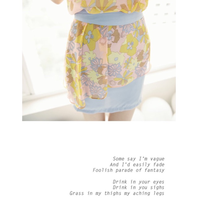 Blooming tapestry Bottom - Cachet