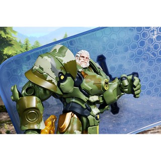 Hasbro Overwatch Ultimates Series - Statuetta Reinhardt (Bundeswehr) Da Collezione, Con Accessori E Multipli Punti Articolazione, Giocattolo Per Bambini E Fan - 2