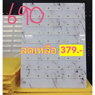 บอร์ดโชว์สีอะครีลิคตั้งโต๊ะ โชว์ลายเล็บ บาร์เป็นแม่เหล็ก 27 Bars