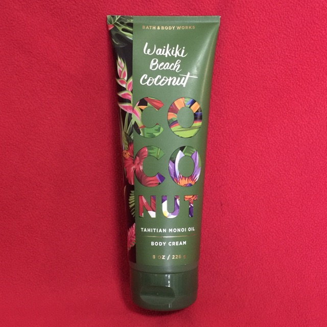 Bath & Body Works บอดี้ครีม กลิ่น Waikiki Beach Coconut