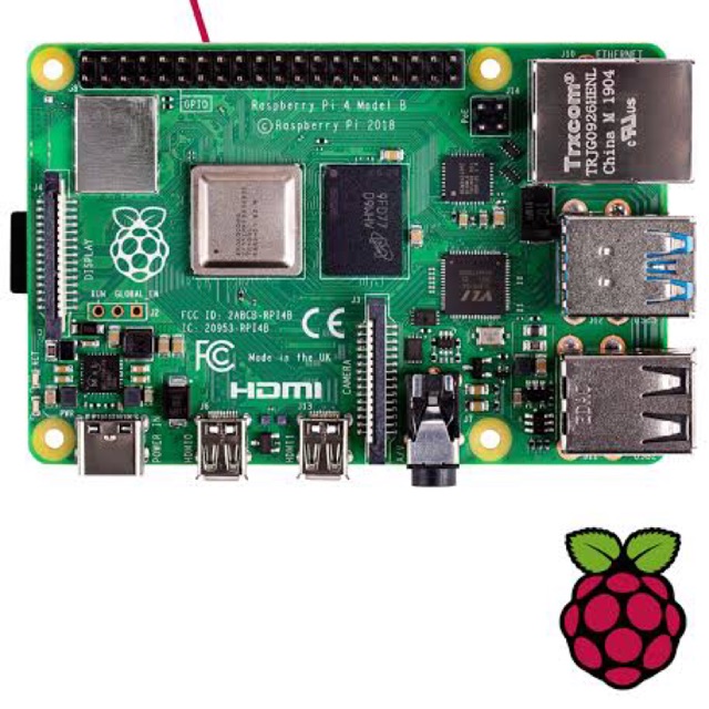 Raspberry pi 4 Ram 4GB (มือสอง สภาพ95%)