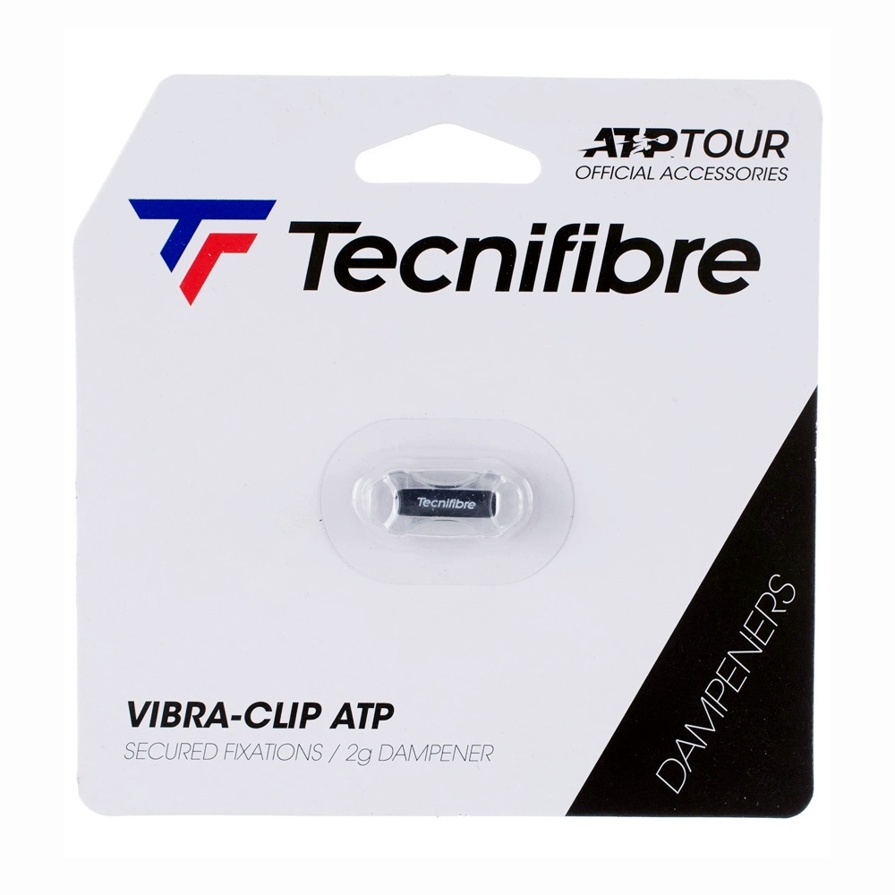 Tecnifibre ยางกันสะเทือน Vibra Clip ATP Vibration Dampener | Clear/Black ( 53ATPVIBRA )