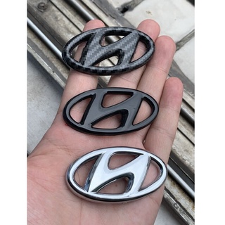 สติกเกอร์โลโก้ติดพวงมาลัยรถยนต์ สําหรับ Hyundai Elantra Accent Azera TUCSON Sonata I20I30 IX45IX35IX25