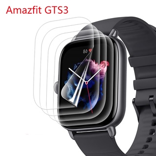 ฟิล์มกันรอยหน้าจอ แบบนิ่ม ป้องกันรอยขีดข่วน สําหรับสมาร์ทวอทช์ Amazfit Gts3 Amazfit Gts3 1 ชิ้น