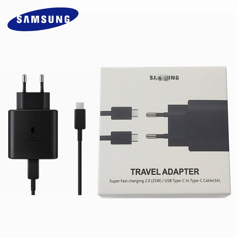 Original Samsung Galaxy Note20 S22 Ultra S21 S20 FE 5G 45W Super Fast Charger PD Quick Adapter For G