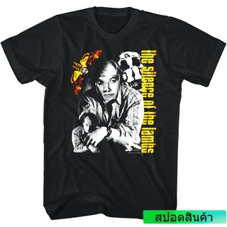 เสื้ เสื้อยืด พิมพ์ลาย Silence Of The Lambs Buffalo Bill Collage สําหรับผู้ชายS-5XL