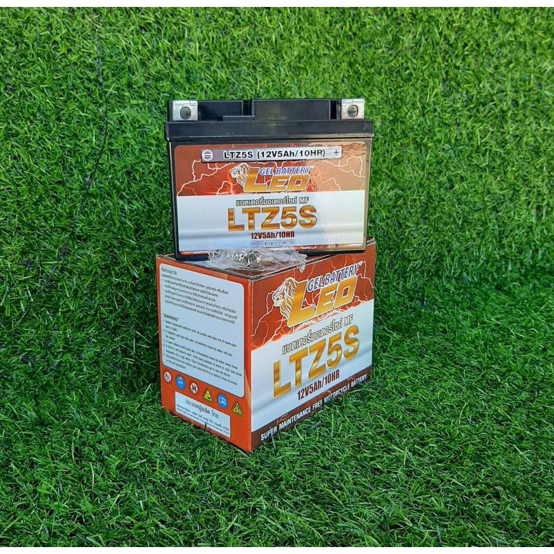 ⚡️ถูกที่สุดLEO BATTERYแท้⚡️ แบตเตอรี่แห้ง ลีโอ LTZ-5S 5A สำหรับมอเตอร์ไซค์