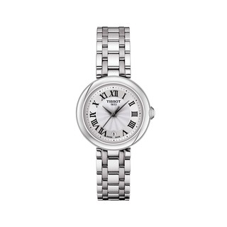 Tissot Bellissima small lady ทิสโซต์ เบลลิซซิมา สมอลลื เลดี้ สีขาว เงิน T1260101101300 นาฬิกาผู้หญิง