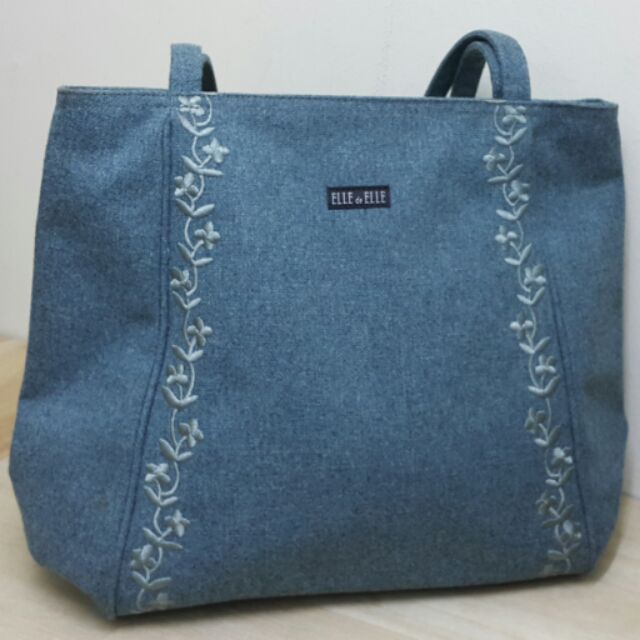 กระเป๋าสะพาย แบรนด์ ELLE &amp; ELLE สินค้าญี่ปุ่นมือสอง