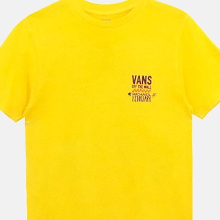 Vans Versace เสื้อยืดคอก ลมแขนสั้นสําหรับผู้ชาย