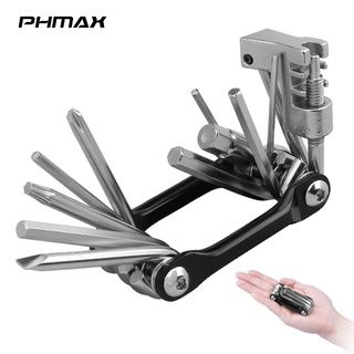 Phmax 11 In 1 เครื่องมือซ่อมแซมจักรยาน อเนกประสงค์ พับได้