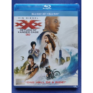 Blu-ray **แท้** (3D+2D) : xXx : The Return Of Xander Cage/ ทลายแผนยึดโลก// มีเสียงไทย มีซับไทย