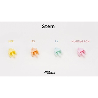 MMswitch Pastel Stems สำหรับใส่แมคคานิคอลสวิตซ์
