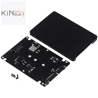 M.2 Ngff To 2.5 นิ้ว Sata Ssd/Msata To Sata เคสอะแดปเตอร์กุญแจ (B สําหรับ Pc อะแดปเตอร์ M2 +M ซ็อกเก็ต Ngff )