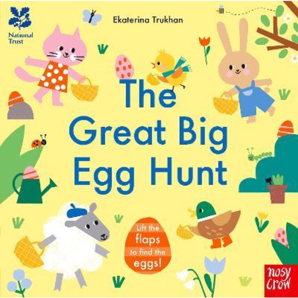 National Trust: The Great Big Egg Hunt โดย Ekatrina Trukan (ฉบับสหราชอาณาจักรปกอ่อน)