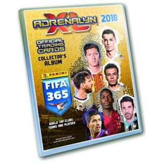 แฟ้มสะสมการ์ด FIFA 365 2018 Adrenalyn XL