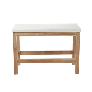 Multipurpose chair CHAIR BENCH HIGH GLOSS NATURAL/WHITE Multipurpose furniture Home &amp; Furniture เก้าอี้อเนกประสงค์ เก้าอ