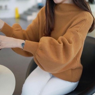 สเวตเตอร์คอเต่า sweater คอเต่า ***สินค้าพร้อมส่ง***