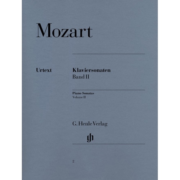 MOZART Piano Sonatas, Volume II (HN2)