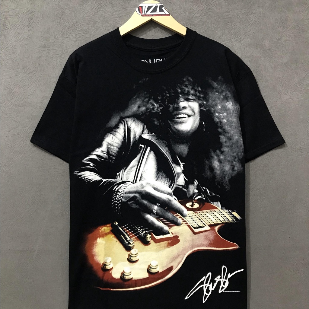 เสื้อยืดวง SLASH อย่างเป็นทางการ - GUITAR by LIQUIDBLUE