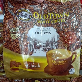 กาแฟ Old Town White Coffee -klasik Classic15 ซอง x 38 กรัม