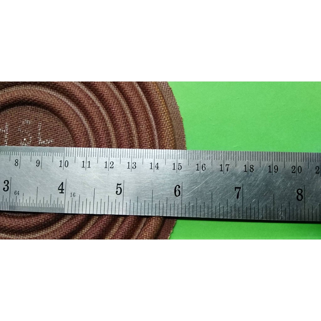 สไปเดอร์ลำโพง ขนาด 15 cm. ขอบเรียบ สไปเดอร์ สีเหลือง
