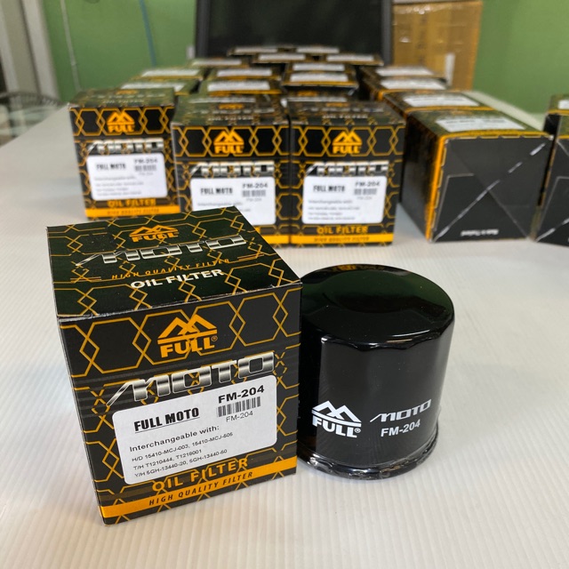 กรองน้ำมันเครื่องบิ๊กไบค์ FR-204 (bigbike) Full Razer