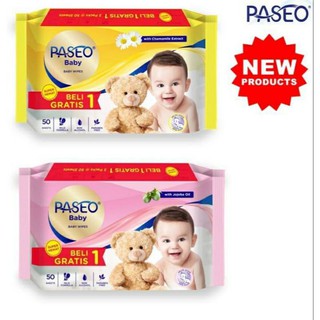 ทิชชู่เปียก paseo ซื้อ1แถม1