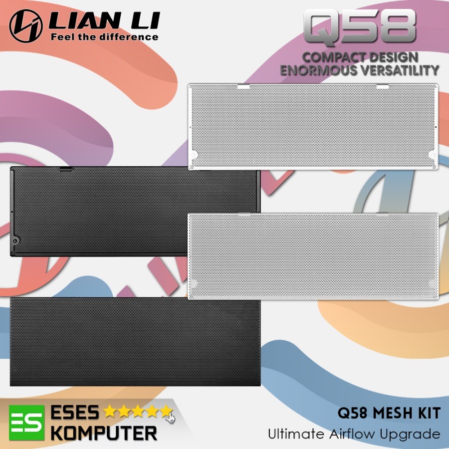 ชุดตาข่าย LIAN LI Q58 | แผงข้าง Airflow อัพเกรด