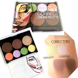 City Color Contour &amp; Correct Cream Palette