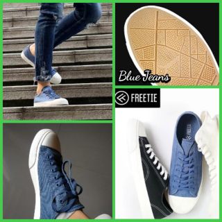 รองเท้า Freetie Old Days Blue Jeans สีน้ำเงิน