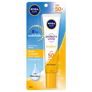 Free Delivery Nivea Sun Whitening Perfect Protect Super Serum SPF50 30ml. Cash on delivery